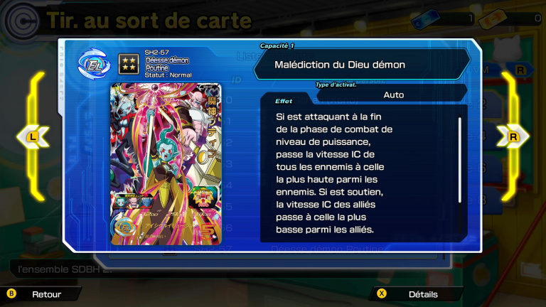 Super Dragon Ball Heroes World Mission : Deck optimisé Missions Perso.