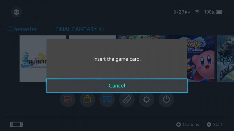 Final Fantasy X / X-2 HD : Obligation d'insérer la cartouche pour jouer au contenu démat' sur Switch