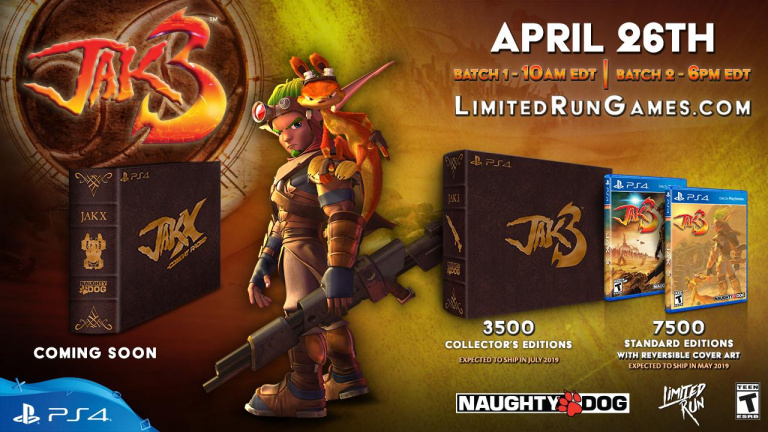 Jak 3 s'offre une édition collector PS4 chez Limited Run Games