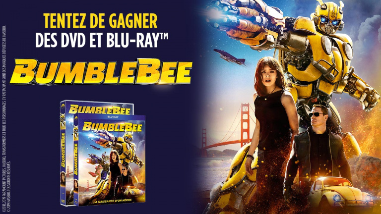 Tentez de gagner des DVD/Blu-Ray Bumblebee