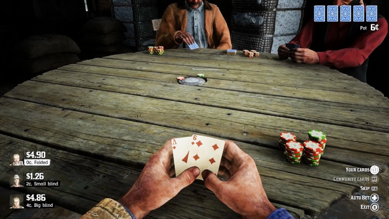 Red Dead Redemption 2 : Le poker bloqué dans certaines régions du globe