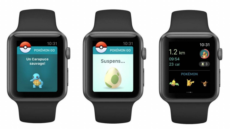 Pokémon Go abandonne l'Apple Watch