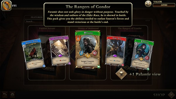 E3 2019 : The Lord of the Rings : Adventure Card Game annoncé par Asmodee Digital
