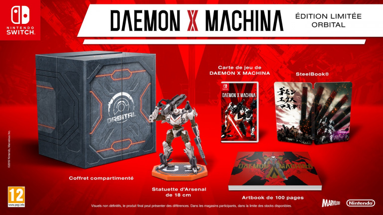 L'édition limitée de Daemon X Machina se montre