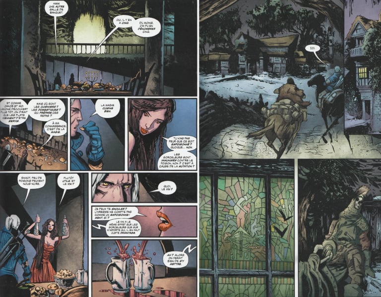 The Witcher – La Légende : La Maison de Verre - Une BD enjolivée par ses personnages
