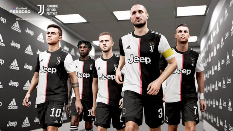 eFootball PES 2020 s'offre un partenariat exclusif avec la Juventus FC