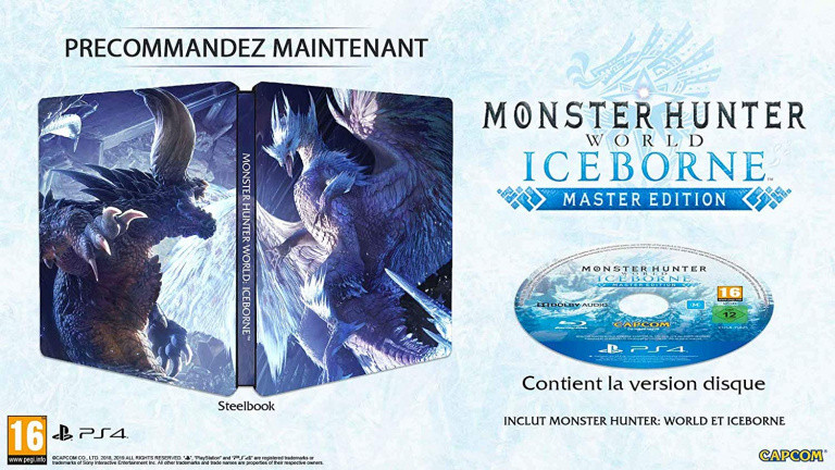 Monster Hunter World : Iceborne Edition Exclusive Amazon en réduction 