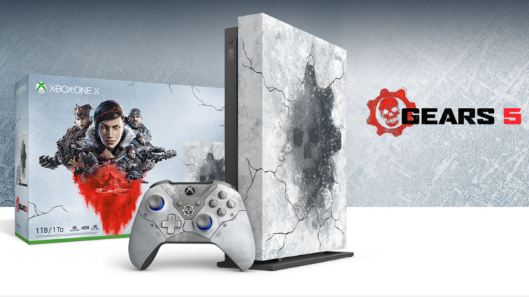 Gears 5 dévoile une Xbox One X aux couleurs du jeu