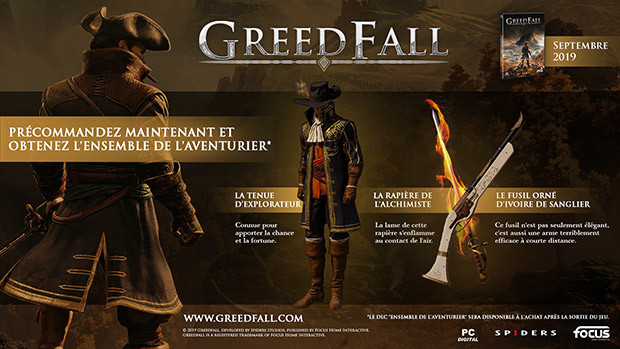 GreedFall à 14 % de réduction chez Gamesplanet ! 