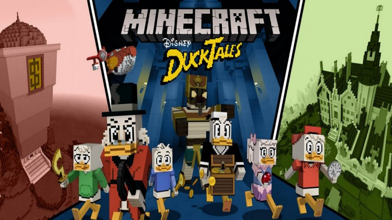 Minecraft : un pack DuckTales débarque en jeu