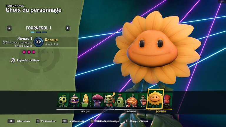 Plantes vs Zombies : la bataille de Neighborville : Tournesol