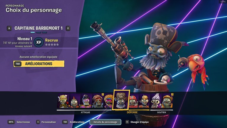 Plantes vs Zombies : la bataille de Neighborville : Capitaine Barbemort