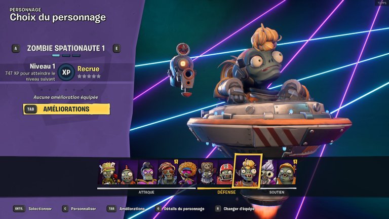 Plantes vs Zombies : la bataille de Neighborville : Zombie Spationaute