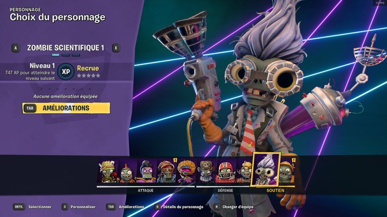 Plantes vs Zombies : la bataille de Neighborville : Zombie scientifique