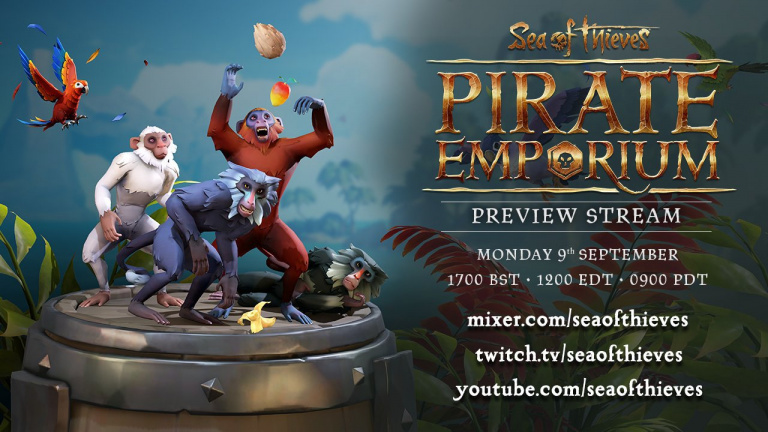 Sea of Thieves : Un live pour présenter le Pirate Emporium aujourd'hui