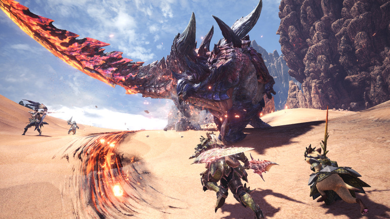 Monster Hunter World : Iceborne - Combat contre le Glavenus