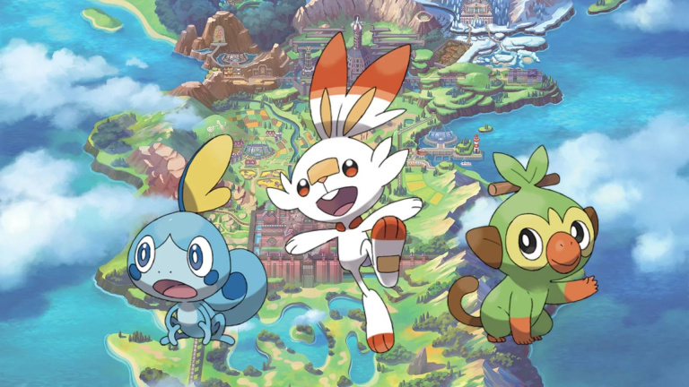 Pokémon Épée / Bouclier : Le site officiel fait apparaître un Pokémon "glitché"