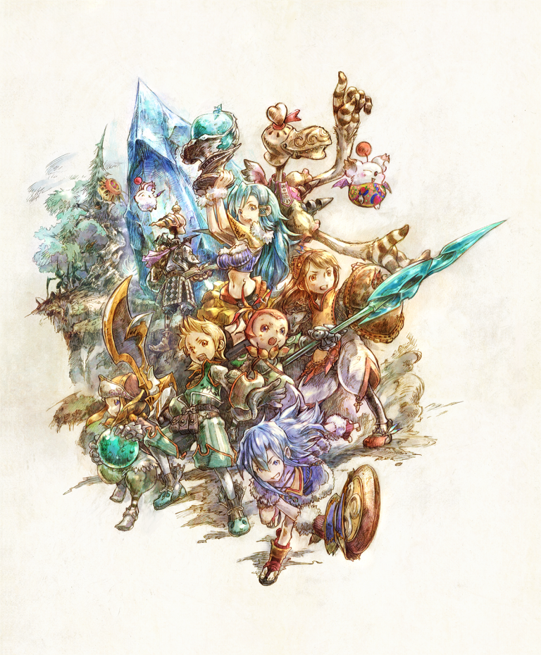 Final Fantasy Crystal Chronicles Remastered Edition nous présente son bien bel artwork