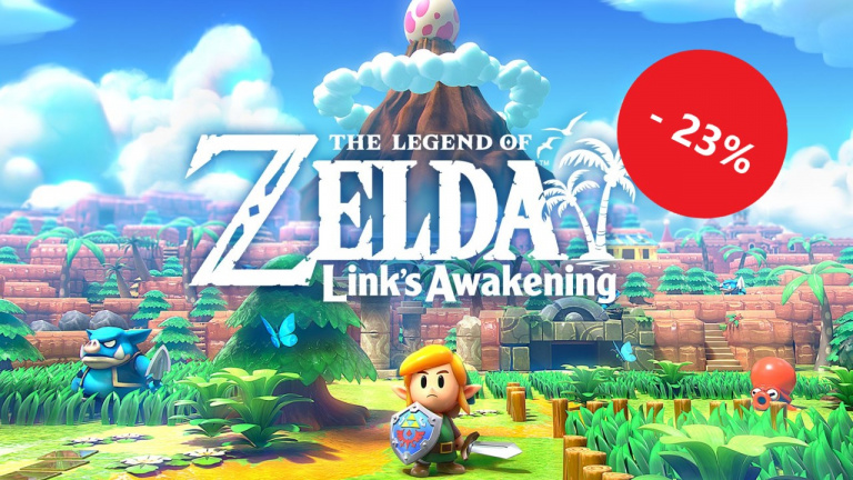 The Legend of Zelda : Link’s Awakening à 23% de réduction chez Amazon