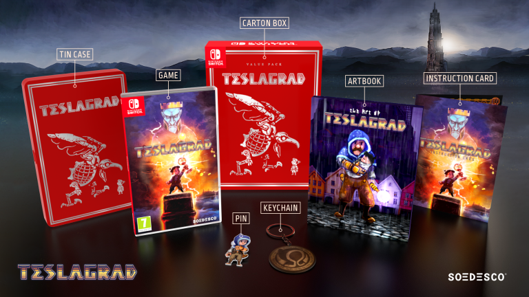 Teslagrad édité en version physique sur Nintendo Switch et PS Vita