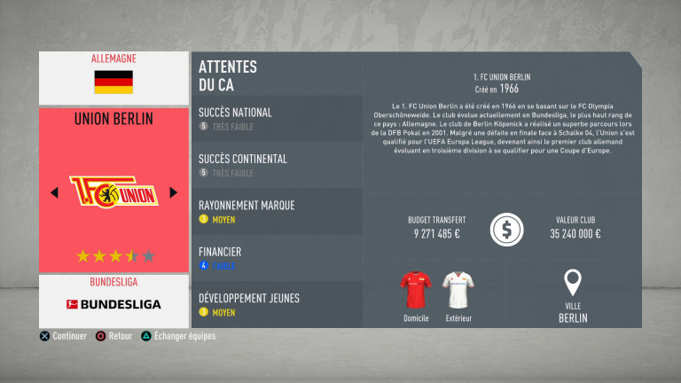 FIFA 20 : tous les budgets des clubs de Bundesliga (Allemagne)