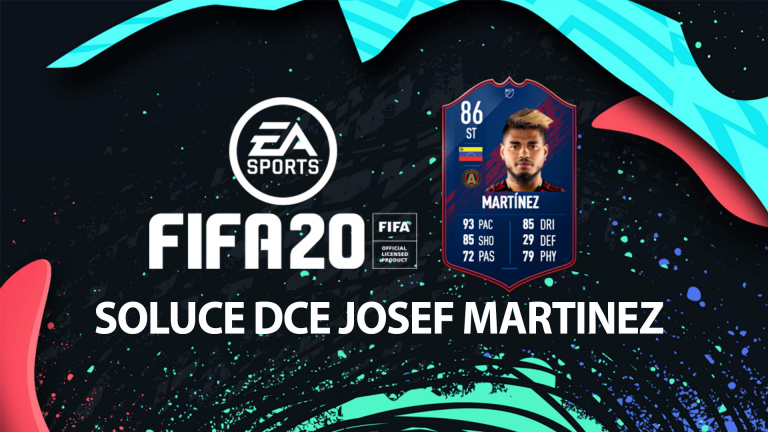 FIFA 20, DCE : Josef Martinez, solution du défi création d'équipe