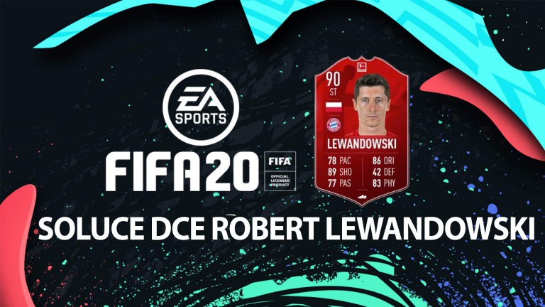 FIFA 20, DCE : Robert Lewandowski, solution du défi création d'équipe