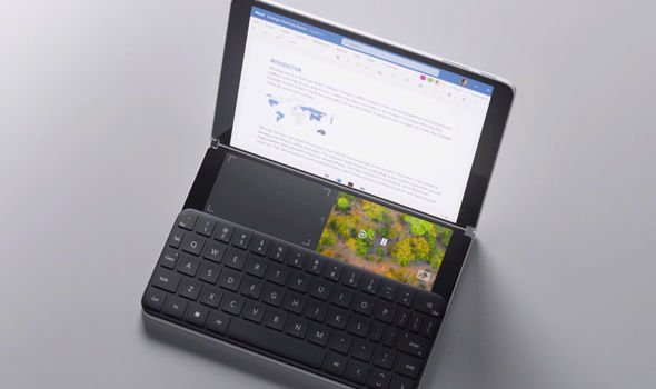 Microsoft présente Surface Neo, son premier PC portable à double écran