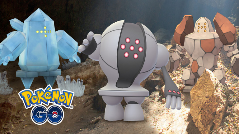 Pokémon GO : le trio des golems et Regigigas arrivent dans les raids