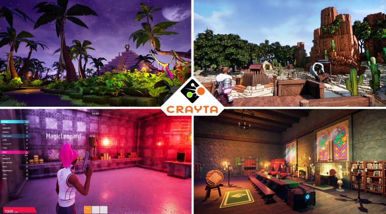 Crayta :  La plateforme de création de jeux reçoit 5 millions de dollars d'investissement