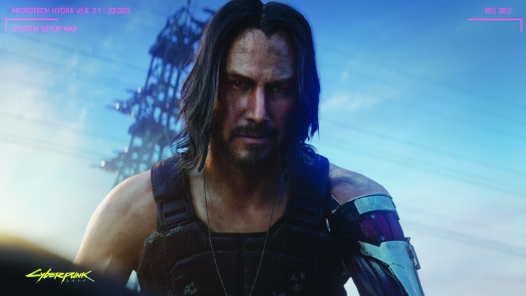 Cyberpunk 2077 : Keanu Reeves aurait fait doubler le temps d'apparition de Johnny Silverhand