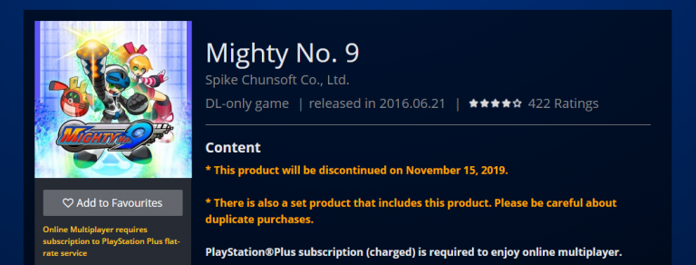 Mighty No.9 retiré du PlayStation Store japonais