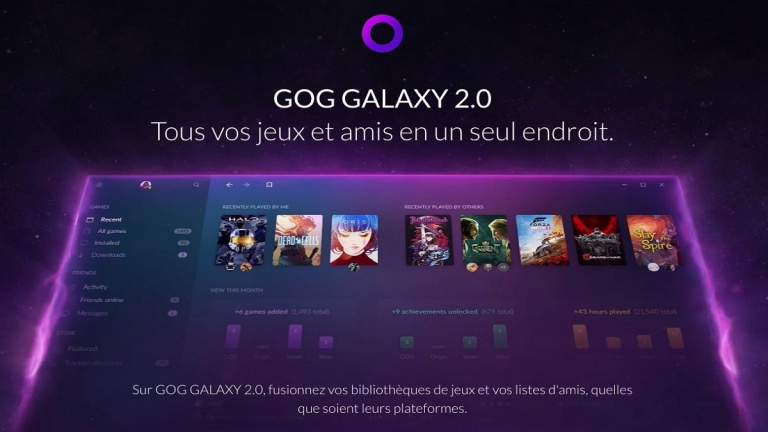 GOG Galaxy 2.0 empile ses jeux avec la mise à jour Euporie