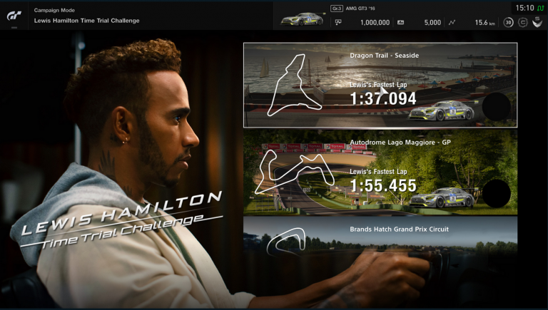 Gran Turismo Sport : Lewis Hamilton à l'honneur dans un nouveau DLC