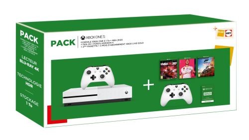 Black Friday : Un Pack Xbox One S "sport" avec 3 jeux et 2 manettes à 249,99€
