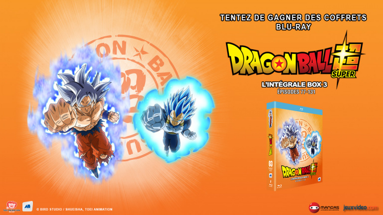 Dragon Ball Super : jouez et tentez de gagner des coffrets Blu-Ray
