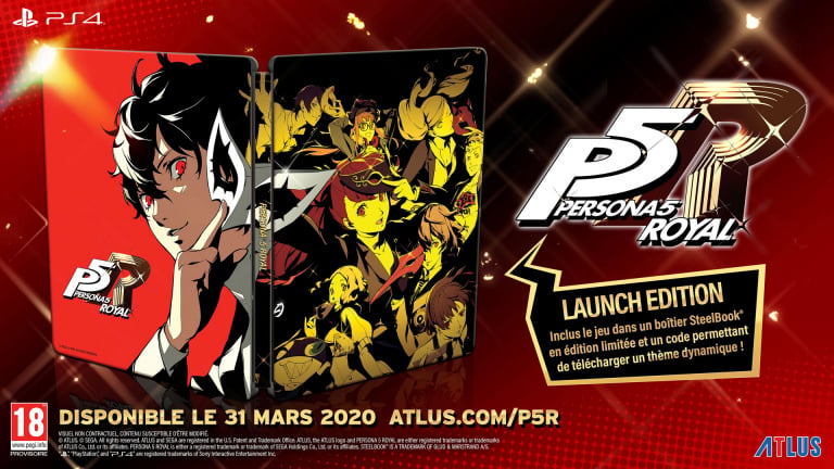 Persona 5 Royal : précommandes lancées pour la Phantom Thieves Edition et la Launch Edition