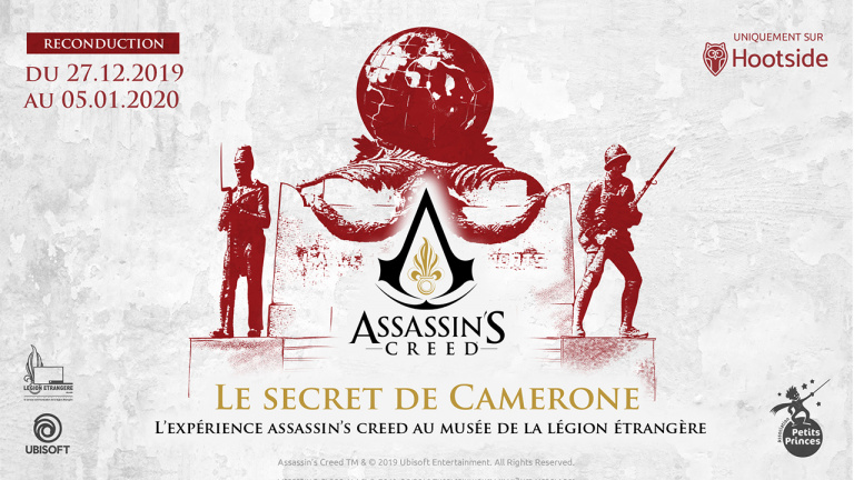 Assassin's Creed : Le Secret de Camerone - De nouvelles dates pour l'événement transmédia