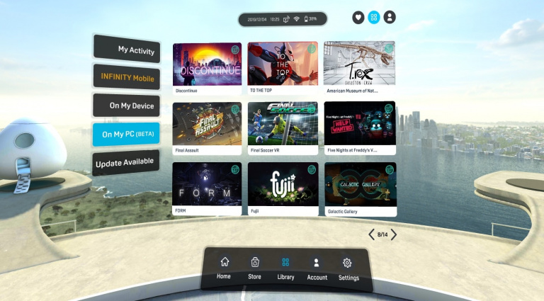 HTC lance la bêta de Viveport Streaming, le service de streaming VR 