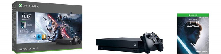 Xbox One X 1To + Star Wars Jedi Fallen Order en promotion à -200€ Xbox One X 1To + Star Wars Jedi Fallen Order en promotion à -200€