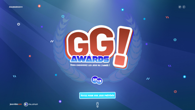 GG! Awards : encore quelques jours pour voter pour vos jeux de l'année 2019
