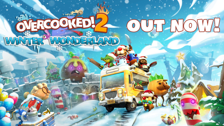 Overcooked 2 célèbre Noël avec la mise à jour Winter Wonderland