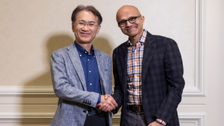 9 - Sony et Microsoft s'associent pour le cloud et l'intelligence artificielle