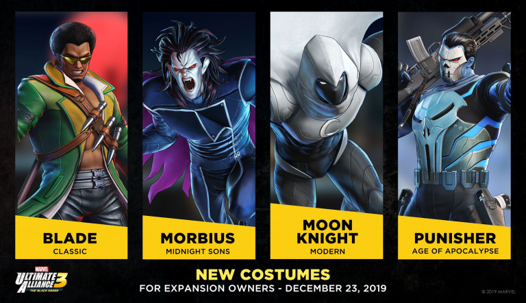 Marvel Ultimate Alliance 3 fait le plein de costumes pour la sortie du 2e DLC