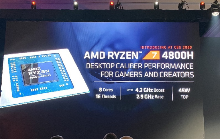 CES 2020 : les processeurs Ryzen 4000 officialisés chez AMD