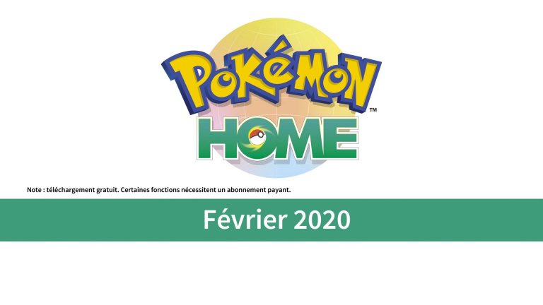 Pokémon Home : le service sera lancé en février 2020