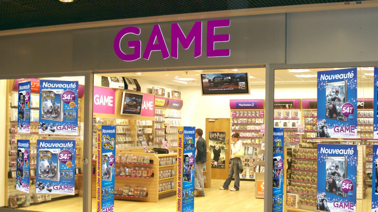 40 magasins GAME sont prêts à fermer leurs portes au Royaume-Uni