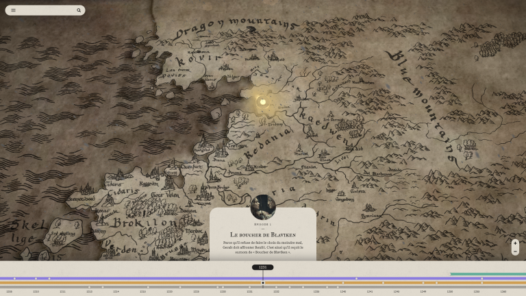 The Witcher : Netflix publie la carte interactive de la série