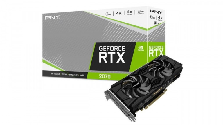 Carte graphique GeForce RTX 2070 à 399,99€