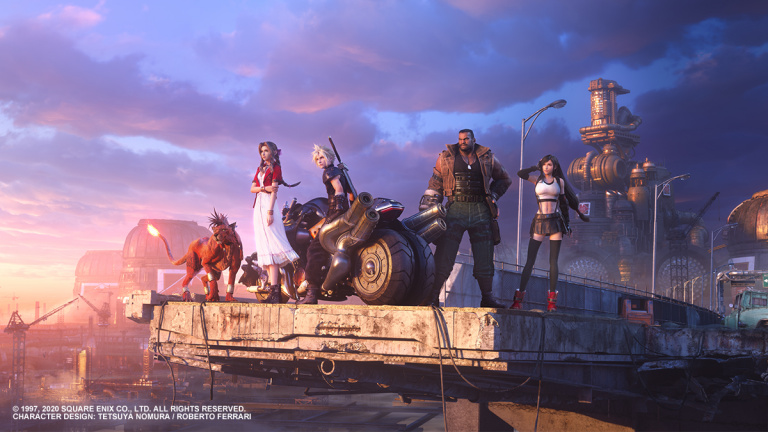 Final Fantasy VII Remake : Un nouveau visuel officiel pour marquer l'arrivée des protagonistes